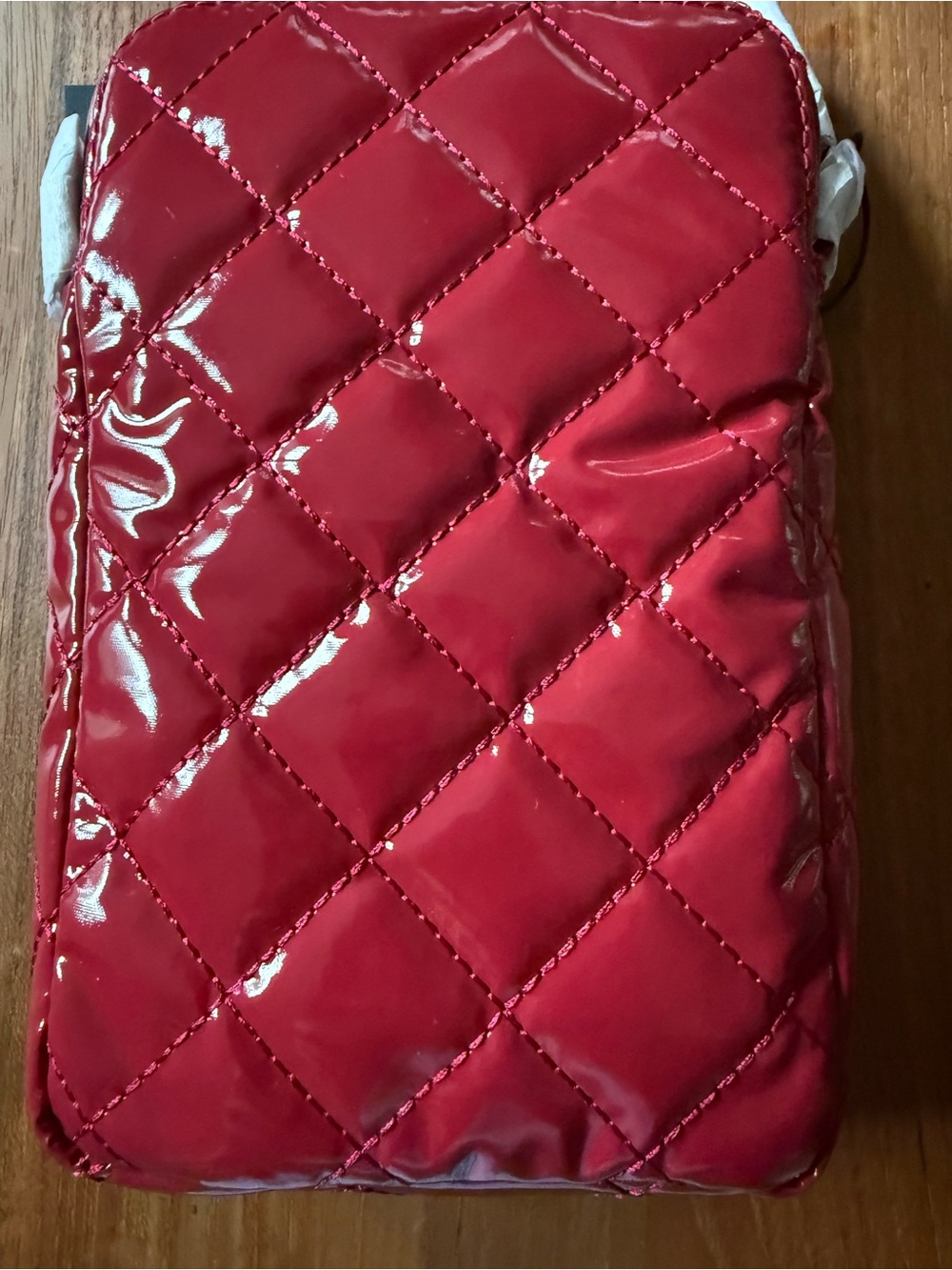 NWT - MZ Wallace Micro Crosby - Rouge Lacquer - Picture 9 of 10